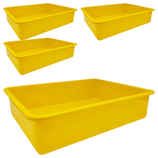 550 密林 置物籃, 黃色, 4個