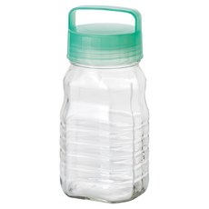 ADERIA 長型醃漬玻璃罐 藍綠, 1.2L, 1個