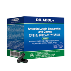 닥터아돌 안테스틴 루테인지아잔틴 앤 징코, 1개, 60정