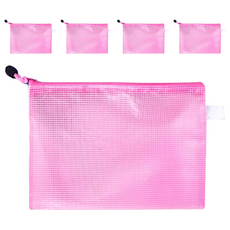 小麥購物 防水資料夾B4 Y309 顏色隨機, 5個, 1入