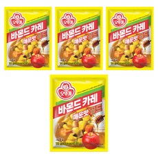 OTOKI 不倒翁 GOLD佛蒙特咖哩調理包 辣味, 100g, 4包