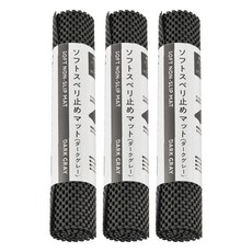 echo 深灰色 浴室防滑墊 柔軟舒適, 30*100cm, 1入