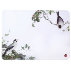 SiPALS 喜朋 仙萼長春冊矽膠餐墊 - 櫻桃桑鳲, 378 x 278mm, 1個