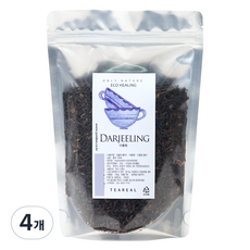 티리얼 다즐링홍차, 100g, 4개, 1개입