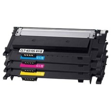 三星電子 Modefarm 再生相容碳粉匣 CLT-K510S CLT-C510S CLT-M510S CLT-Y510S 套組 CLT-P510C, 黑色, 黃色, 紅色, 藍色, 1套