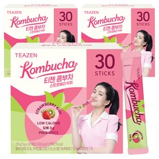 티젠 콤부차 스트로베리키위, 5g, 30개입, 3개