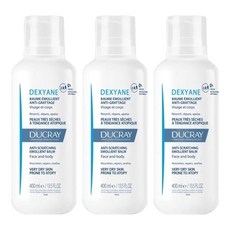 DUCRAY 護蕾 Dexyane 潤膚舒緩乳霜, 3個, 400ml