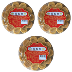 台灣親親 鳳梨一口酥, 470g, 3盒