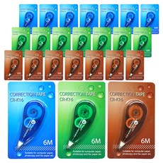 DADA 高CP值修正帶, 隨機出貨, 24個