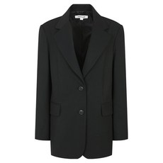 NICE CLAUP 女款單排扣中長版夾克