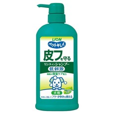 LION 獅王 Pet Clean 舒敏洗愛犬用沐浴乳 溫和配方不刺激, 550ml, 1瓶