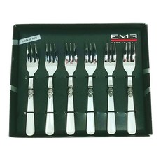 EME拿破崙茶民象牙, 6件, 茶叉 6p