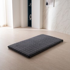 THERIX HOME 四季 2LAYER 雙面折疊床褥 8cm, 木炭