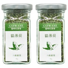 CATWANT 貓咪旺農場 A級貓薄荷草 細葉, 貓薄荷, 10g, 2罐