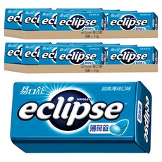 eclipse 易口舒 無糖薄荷錠, 31g, 16盒