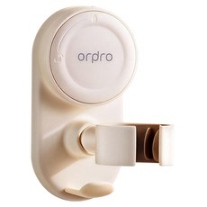 ordpro 吸盤吹風機收納架, 奶油白, 1個