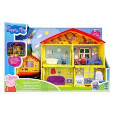Peppa Pig 粉紅豬小妹 佩佩的家豪華聲光遊戲組 3歲以上 F2188, 佩佩的家, 1組