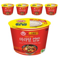 오뚜기 마라탕 컵밥, 5개, 302g