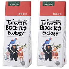 daebete 茶米茶 自然生態 馥香紅茶茶包, 3g, 15包, 2盒