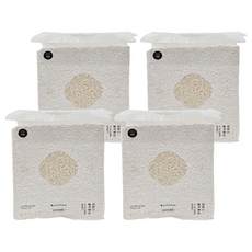 MEOW SERVANT 喵皇奴 SUPURE! 極淨貓砂 2mm 條型豆腐砂, 2.5kg, 4包, 無香味