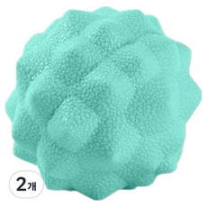 노베라나 싱글 지압 돌기형 마사지볼, 그린, 2개