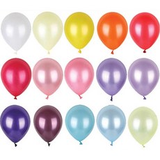 多色裝飾氣球, 隨機發貨, 100個