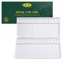 흥일 수채화파레트 AL430, 혼합 색상, 30칸, 1개