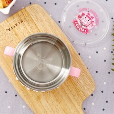piccochef 救援小英雄波力Poli Amber蓋子不鏽鋼湯碗 AMB1736, 1個, 混色