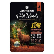 ADDICTION 自然癮食 無穀全齡貓, 鹿肉, 300g, 1包