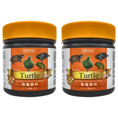 OTTO 建興水族 烏龜條狀飼料, 180g, 2罐