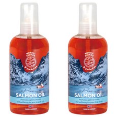 Nordic Fjords 挪威灣 100%原裝進口深海鮭魚油, 適用於全齡犬/全齡貓, 300mL, 2瓶