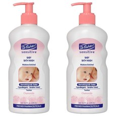 Dr.Fischer 費雪博士 敏感寶貝沐浴乳 500ml, 溫和不刺激眼睛, 舒適清潔寶寶的細嫩肌膚, 適用於嬰兒孩童, 2瓶