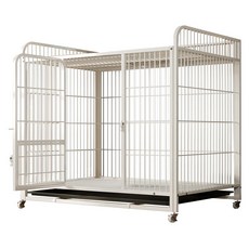 可置物狗籠, 1個, 白色