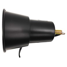 OTTO 圓管型夾燈組 新造型附開關 - 簡約時尚 夾式固定 操作方便, 黑色