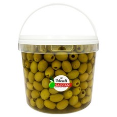 Salviani 西西里有籽綠橄欖, 1kg, 1罐