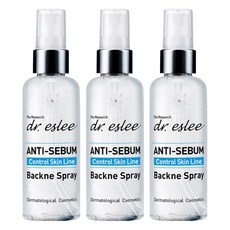 닥터에스리 안티세범 백크네 스프레이, 100ml, 3개