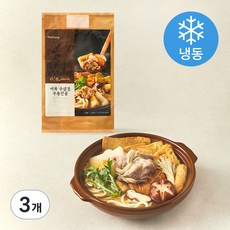 프레시지 고래사어묵 어묵 우삼겹 우동전골 밀키트 (냉동), 740g, 3개