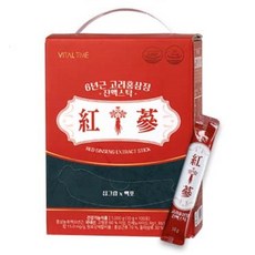 VITAL TIME 6年高麗紅參提取精華棒, 10g, 100包