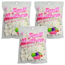 Chiao-E 巧益 凱岳綜合棉花糖, 100g, 3包