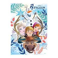 HUNDRED PICTURES 百耘圖 Frozen冰雪奇緣(4)拼圖 108片, 1盒