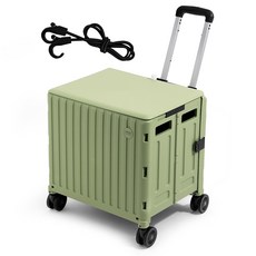 ROTI Nemo Premium 購物折疊手推車, 1個, 鼠尾草綠