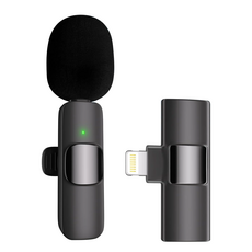 HANLIN Pmic 領夾無線2.4G手機直播麥克風 IOS 防噴海綿 降噪設計, 1個