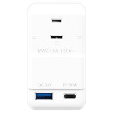 iPlus 保護傘 保護傘系列 20W智慧快充線, 白色, 1個