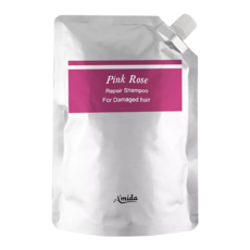 aMIDa 阿蜜達 粉玫瑰洗髮精補充包, 1L, 1包