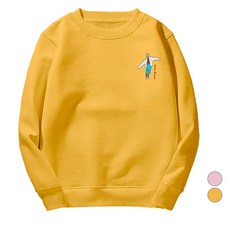 Moon 系列男式女式普通簡約基本款運動衫