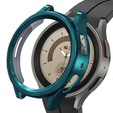 루아러블 갤럭시워치 보호 TPU 풀커버 케이스, 청색, 1개