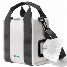 CRWA 小狗手提外出包, 奶油, 1個