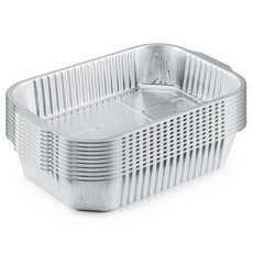 FIREFOLKS 頂級鋁製直火容器 2160ml, 10個