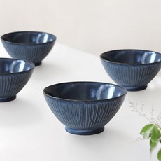 NICOTT Everyday collection 麵碗, 海軍藍, 4個