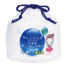 KOKUBO 小久保工業所 一次性清潔巾 卸妝潔膚 200x220mm, 1包, 白色